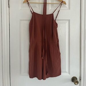 Rust Rhythm Romper
